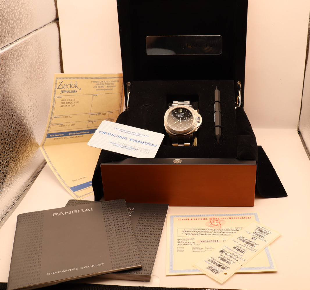 Panerai PAM236 Luminor Chrono Daylight Full Set