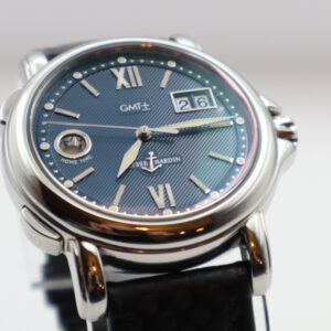 Ulysse Nardin San Marco GMT 223-88 Blue Dial 40mm Automatic Big Date with Travel Case