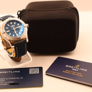 Breitling Avenger Automatic 43 A17318 – Blue Dial on Textile Strap