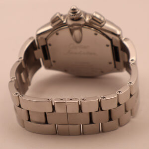 Cartier Roadster XL Chronograph 2618 W62019X6 – Stainless Steel Silver Dial Automatic