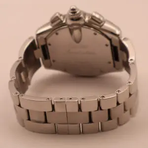Cartier Roadster XL Chronograph 2618 W62019X6 – Stainless Steel Silver Dial Automatic