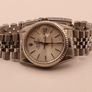 Rolex Datejust 16234 Silver Textured Dial 36mm Jubilee Bracelet – Watch Only