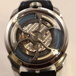 MB&F M.A.D.1S Ice Blue Raffle Edition – Unworn, Full Set, Aftermarket Strap + OEM