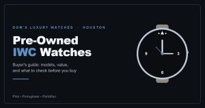 Pre-owned IWC watches buyer guide - Pilot, Portugieser, Portofino
